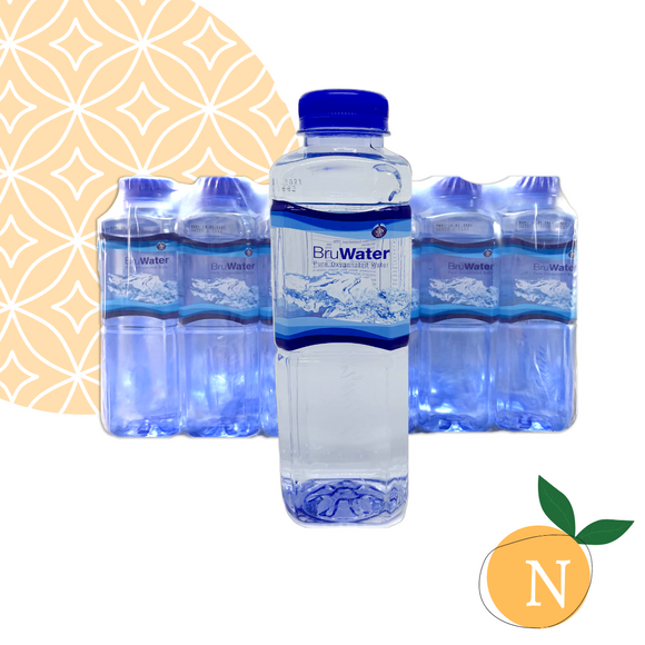 BruWater Oxygenated Water 24 x 600ml