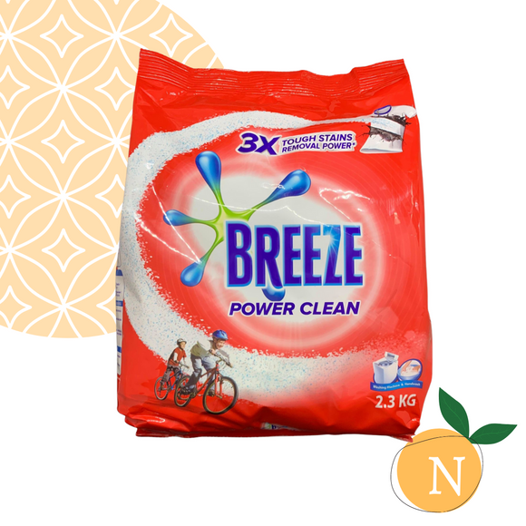 Breeze Powder Detergent Power Clean  2.3kg