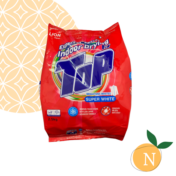 TOP powder detergent - Superwhite 2.5kg